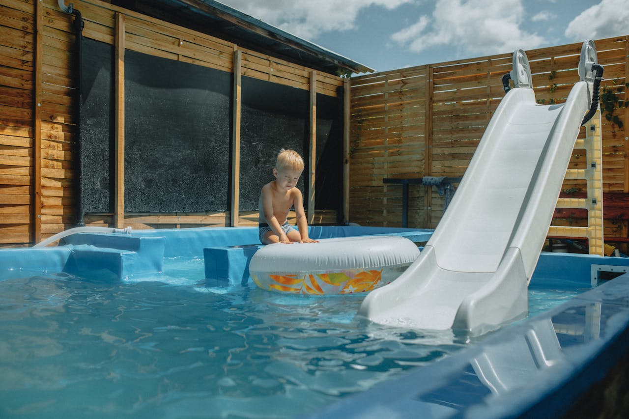 la piscine hors sol 1m50 de hauteur pratique